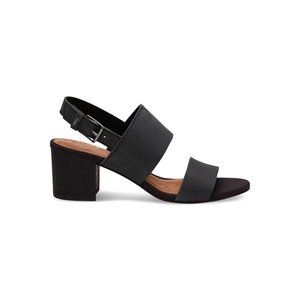 Toms Poppy Leather Slingback Sandals